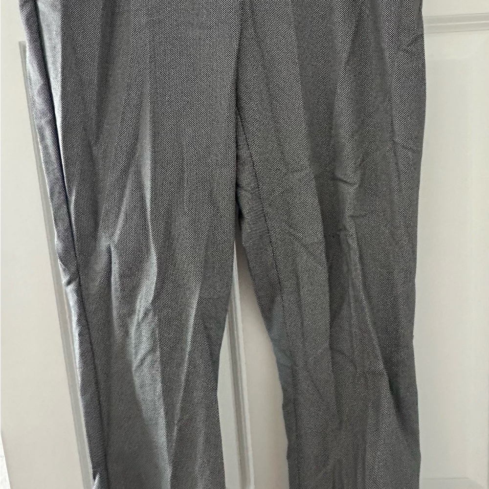Express Black and White Trousers Lightweight Relaxed Fit
